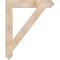 Ekena Millwork Traditional Arts & Crafts Smooth Bracket, Douglas Fir, 5 1/2"W x 38"D x 46"H BKT06X38X46TRA03SDF - alternate 3